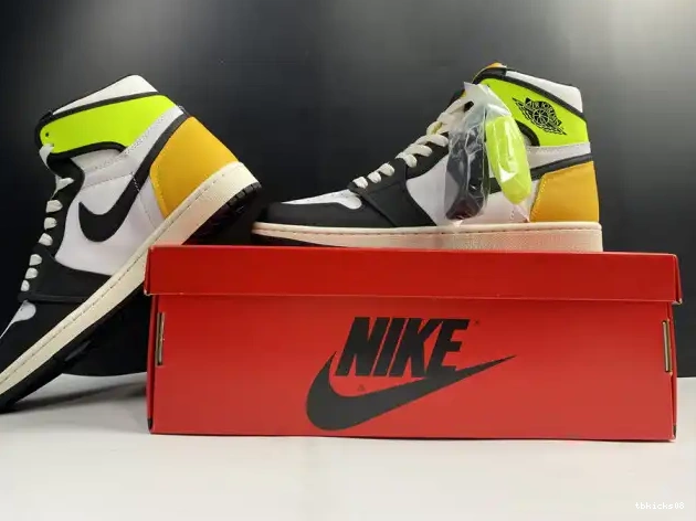 Rep TBkick JORDAN RETRO 1 OG AIR 'VOLT 555088-118 HIGH GOLD' 0510